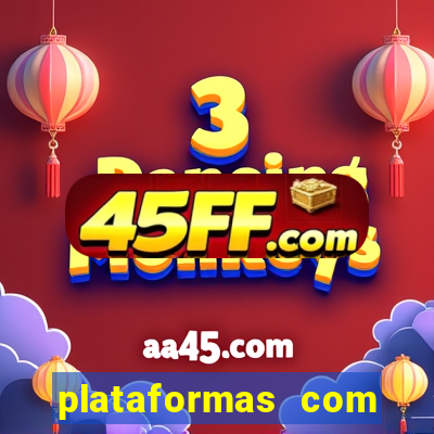 plataformas com jogo demo